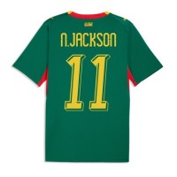 Stroje piłkarskie Senegal Nicolas Jackson #11 Koszulka Wyjazdowej MŚ 2026 Krótki Rękaw